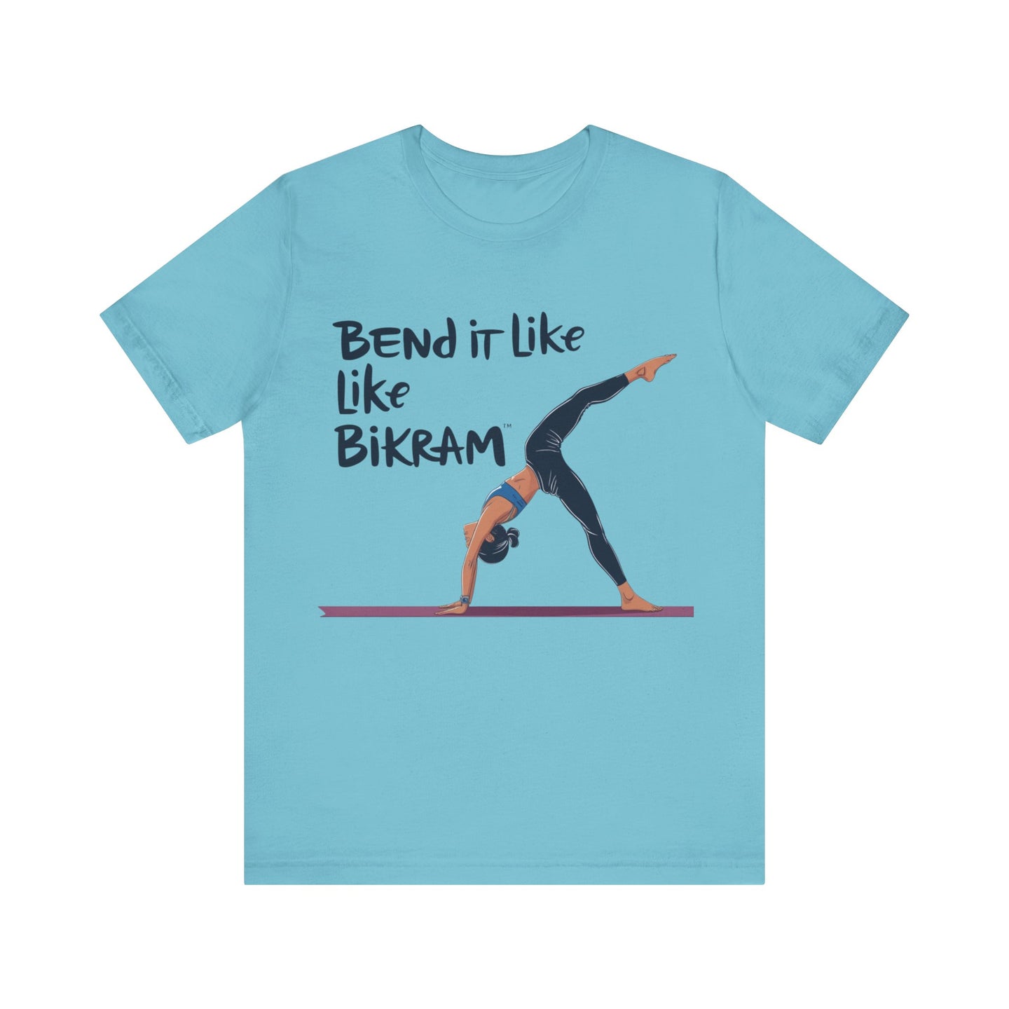 Yoga Tee Bend It Like Bikram